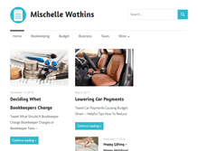 Tablet Screenshot of mischellewatkins.com